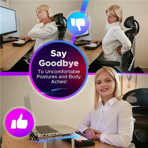 Customizable RGB Monitor Stand with 29 Light Effects - 66 Lbs Weight - Picture 6 of 6